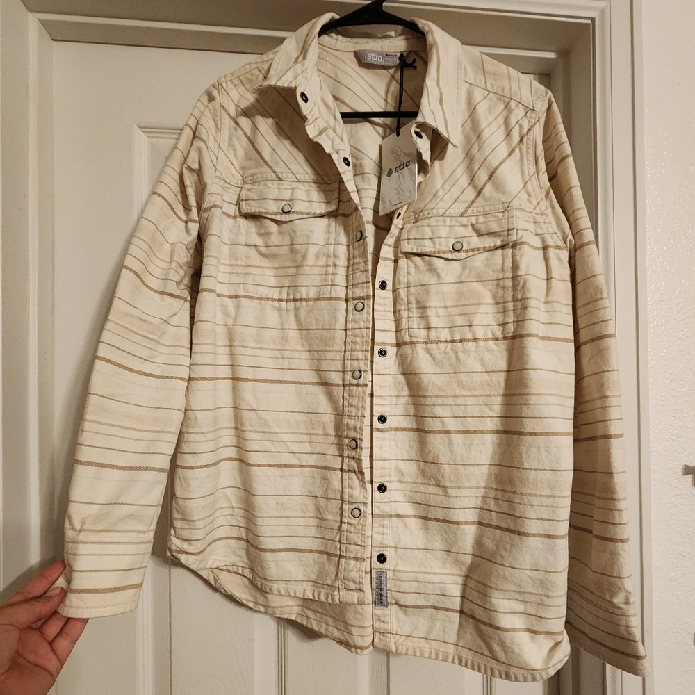 Stio Women's Slipstone Midweight Flannel Shirt